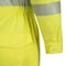Oberon Hi-Vis FR/Arc-Rated 7.5 oz  88/12 Safety Coveralls, Hi-Vis Yellow, M ZFE106-M - alternate 2